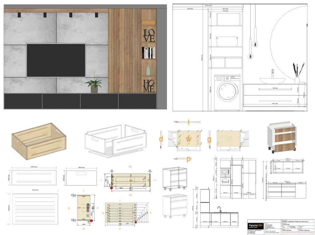 dokumentacja techniczna w palettecad